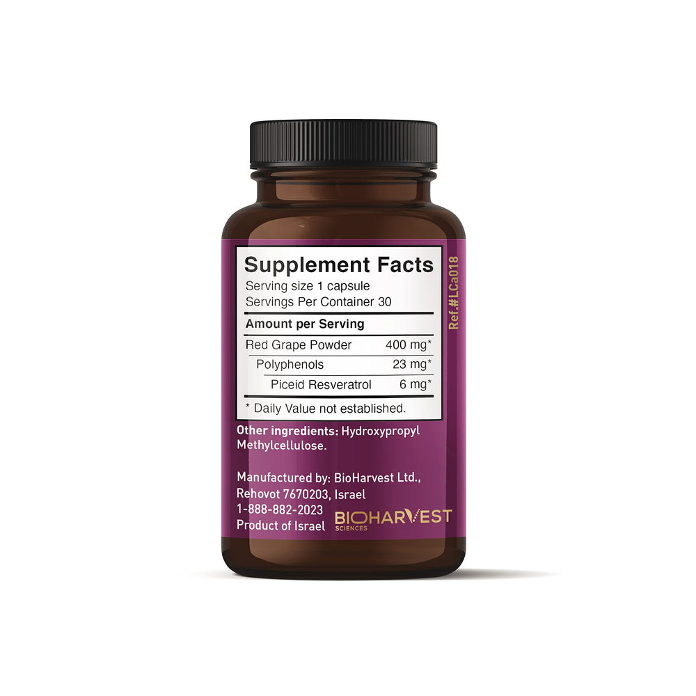 VINIA packaging con folleto de investigación y patentes mostradas