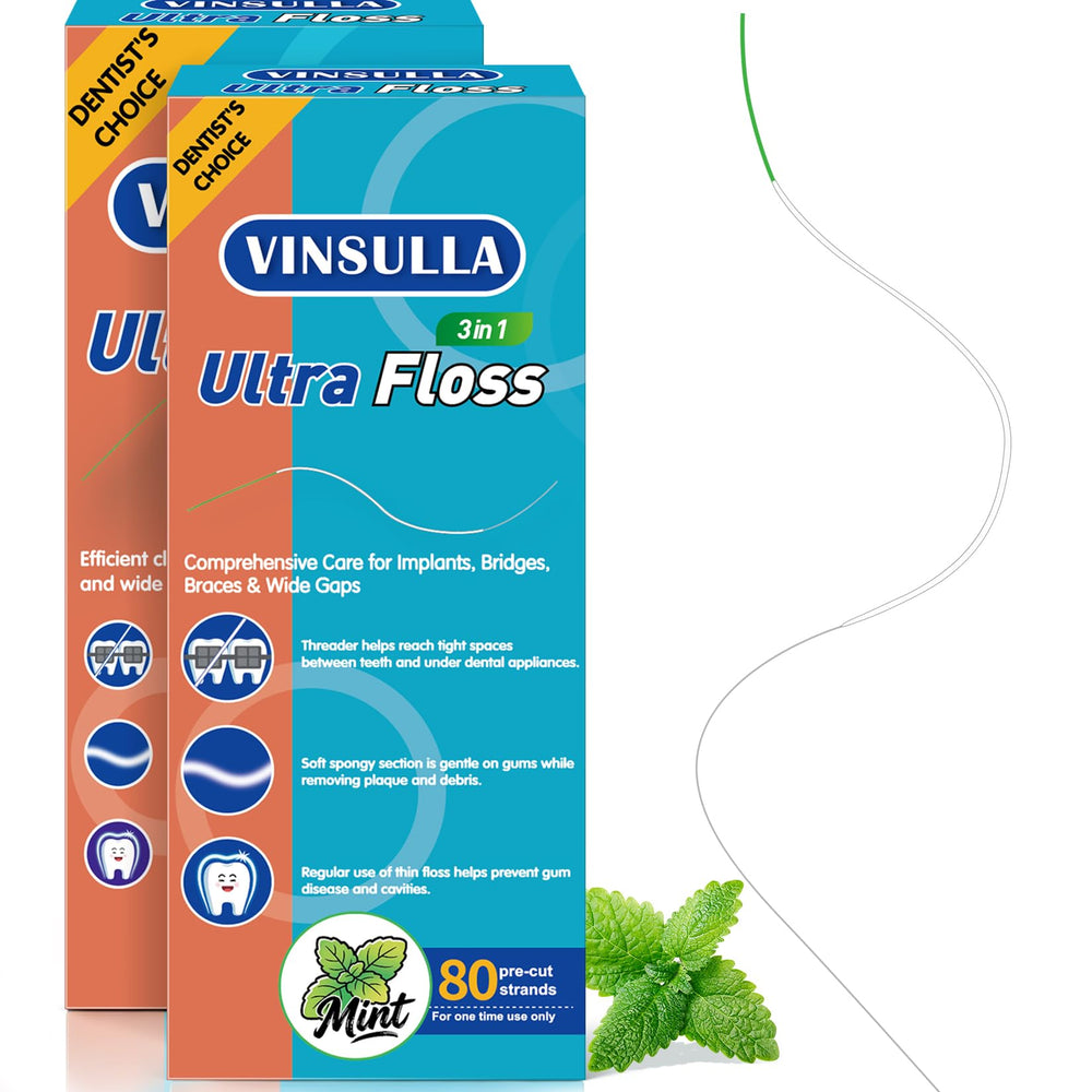 VINSULLA frente del empaque mostrando el diseño y beneficio de limpieza completa