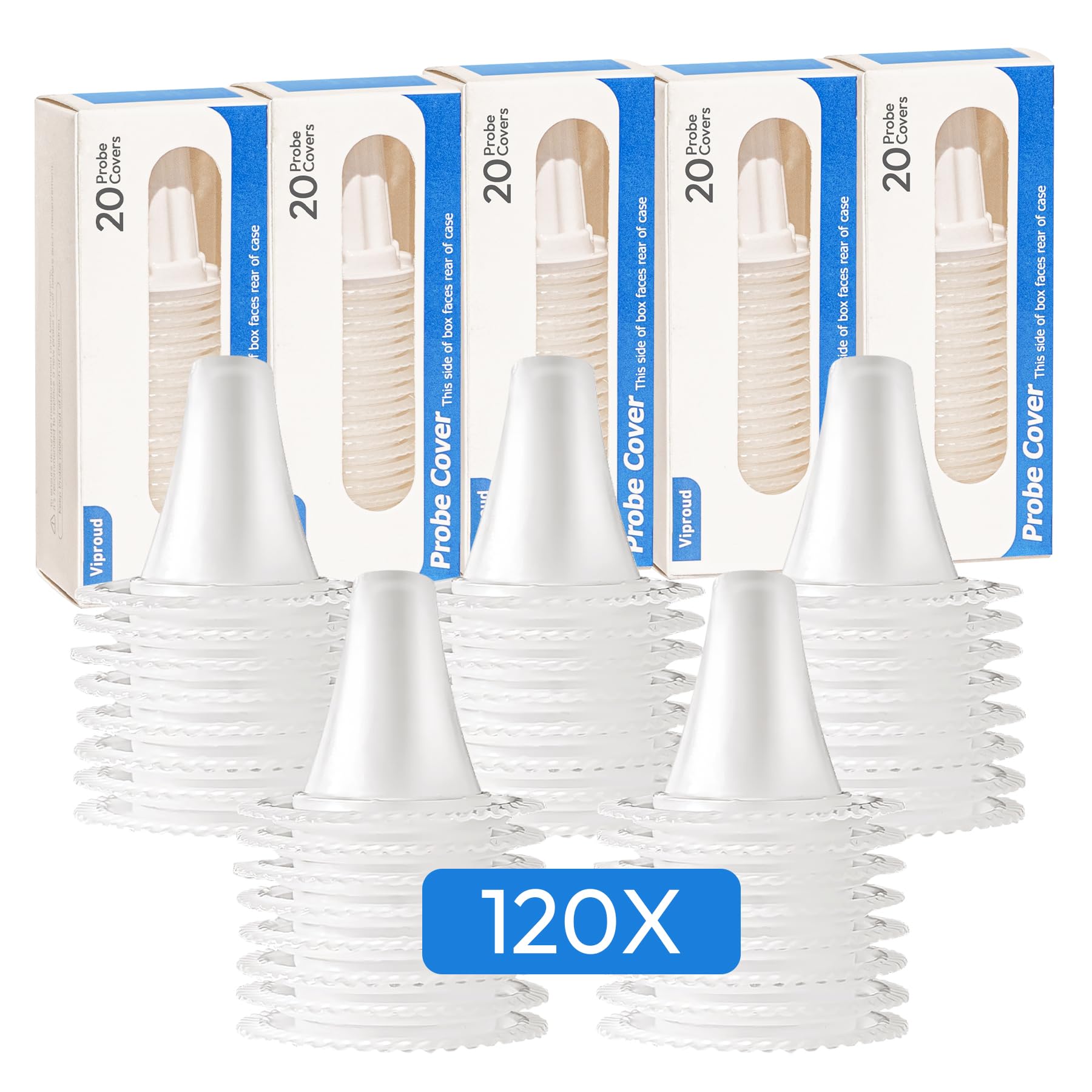 Viproud empaque frontal con 120 fundas, protege y organiza