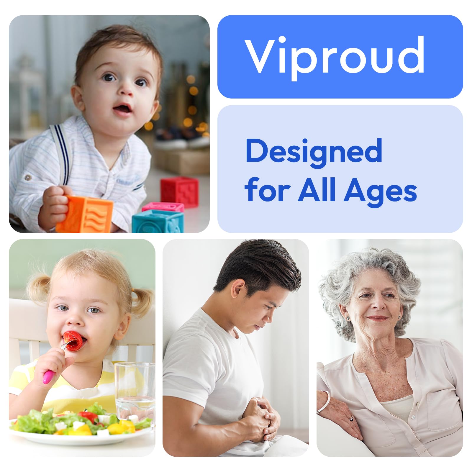 Viproud uso familiar con bebé, protección higiénica en pediatría