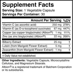 Visigard ingredientes en polvo que ilustran origen natural y pureza