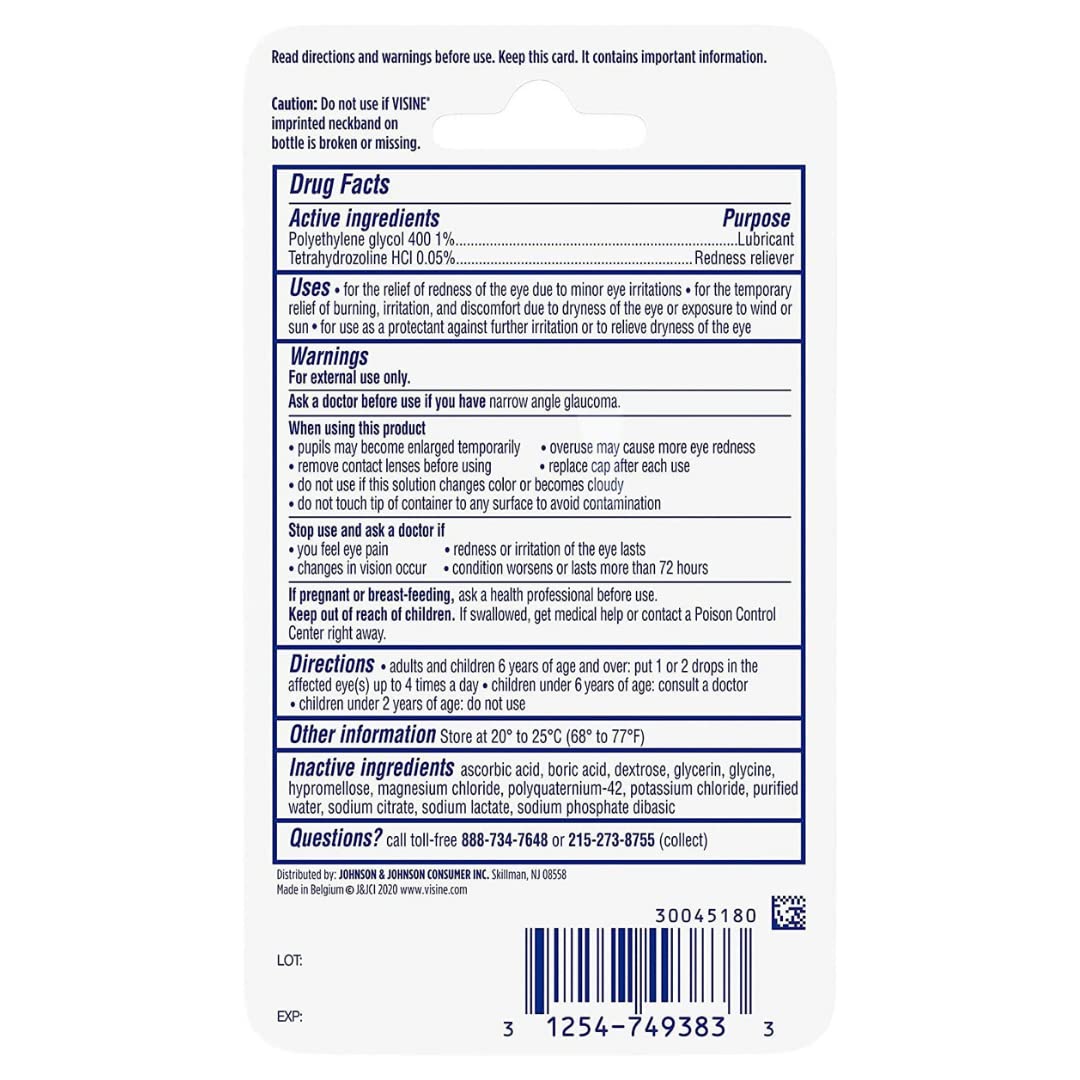 Visine etiqueta legible con información para un uso seguro y responsable