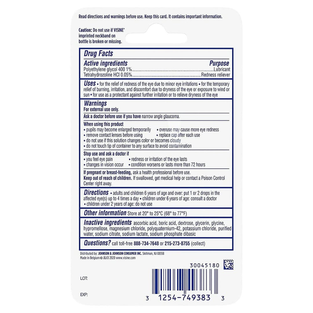 Visine etiqueta legible con información para un uso seguro y responsable
