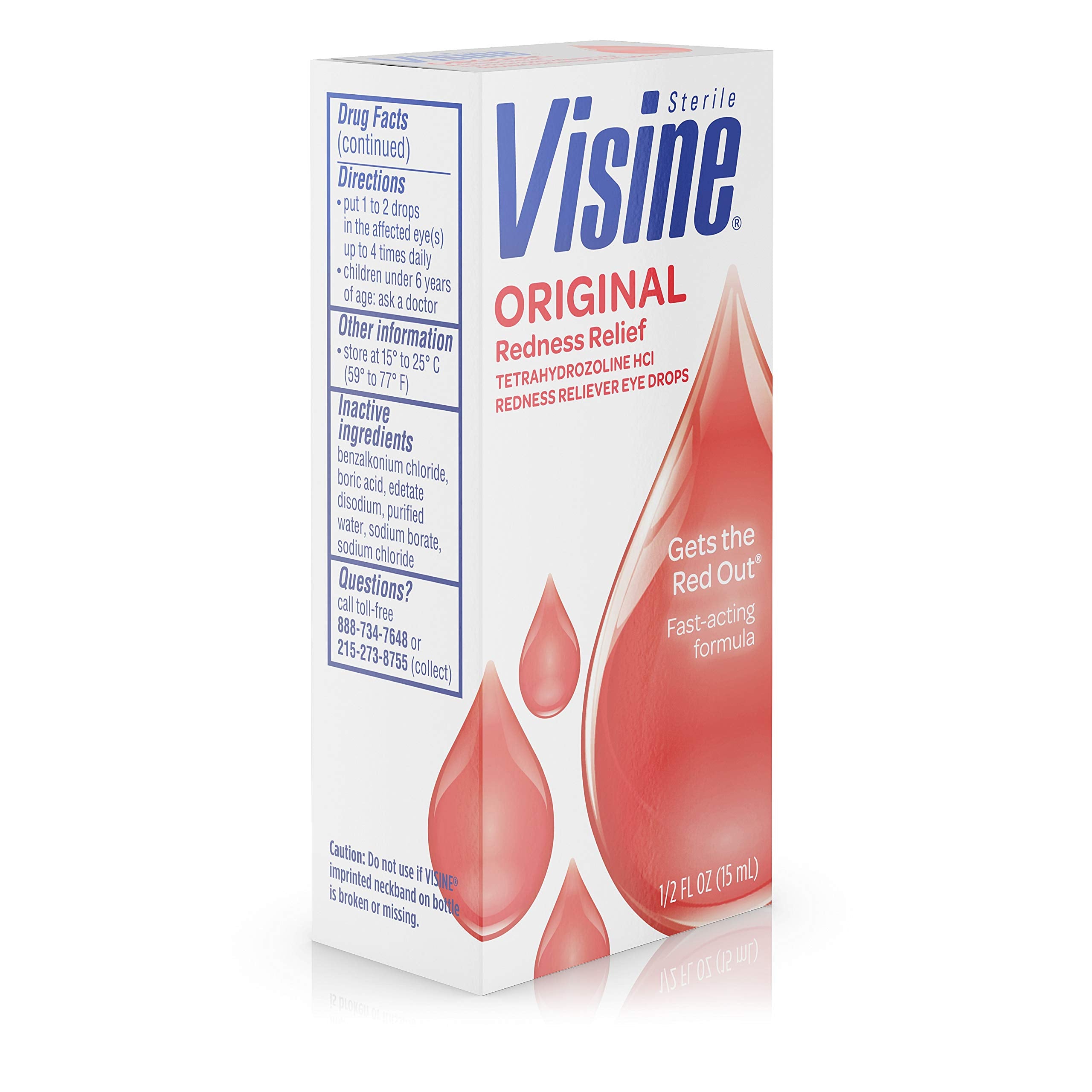 Visine gota en mano ilustrando la claridad y dosificación fácil