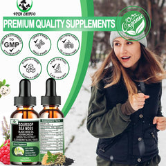 Vita letuo gotas vertidas en jugo natural para consumo diario sabroso
