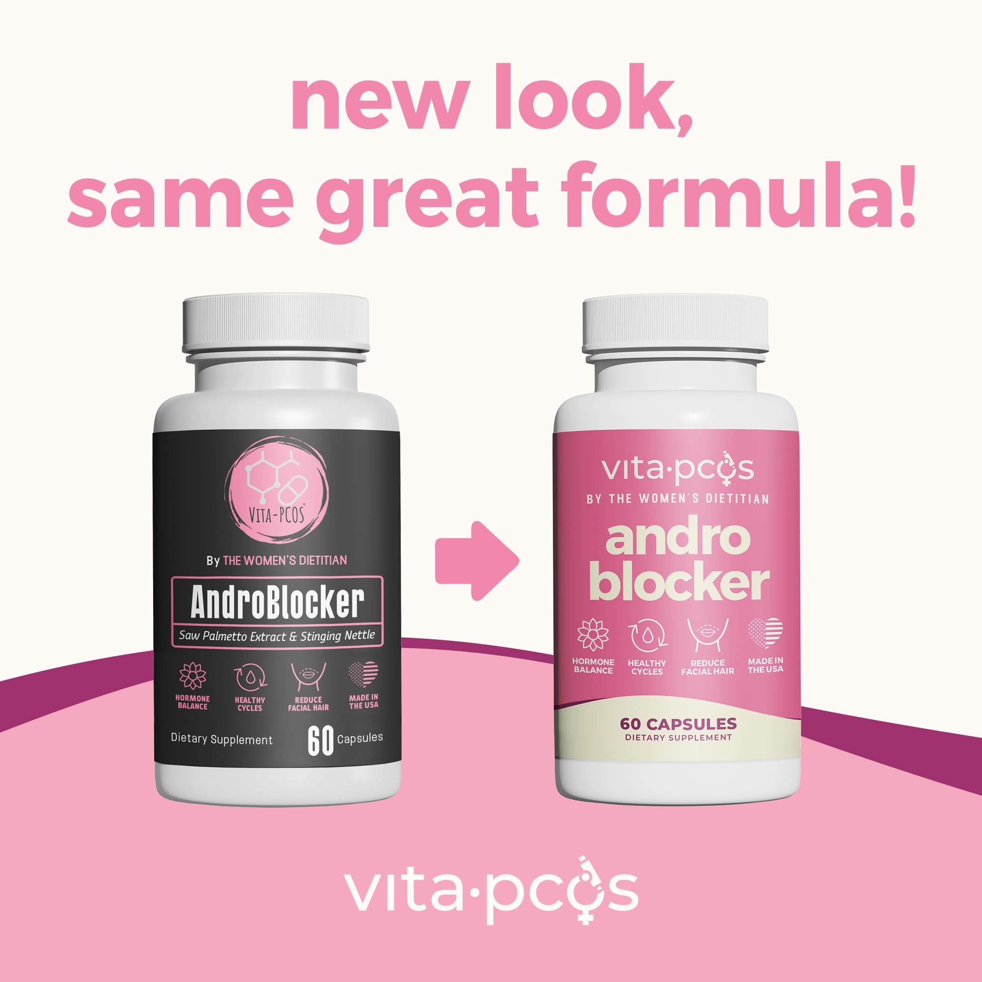 VITA-PCOS cápsulas en la mano, visual de dosis y facilidad de uso