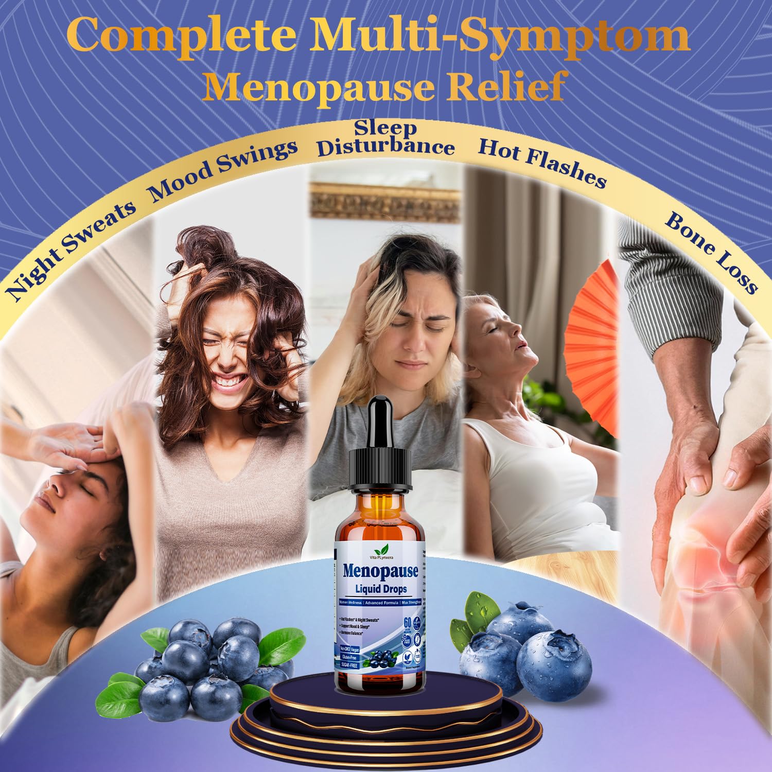 Vita PLynxera etiqueta con lista de ingredientes y vitaminas, tranquilidad sobre composición