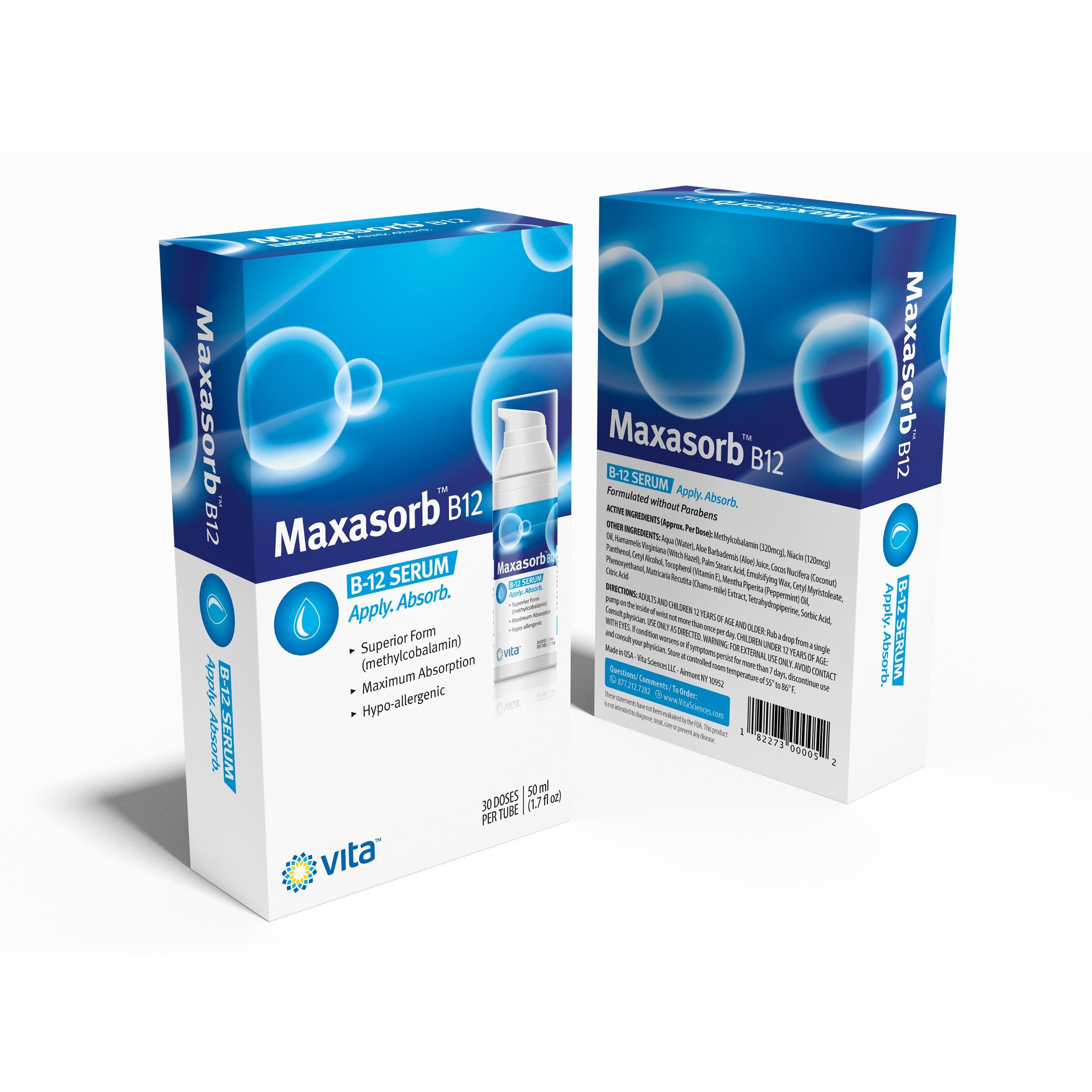 Vita Sciences crema en entorno de baño transmitiendo rutina de cuidado diario