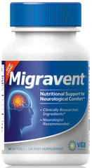 Vita Sciences Migravent vista frontal mostrando envase y cantidad
