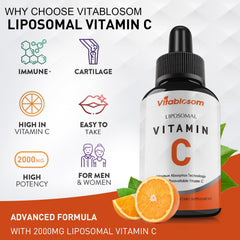 Vitablosom en ambiente lifestyle con frutas, sugiere bienestar diario