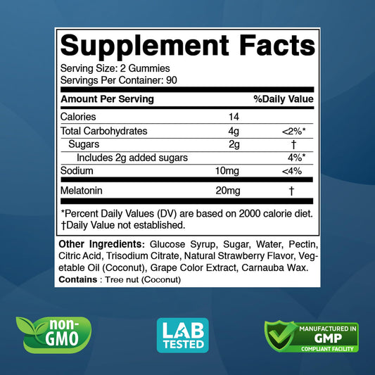 Vitabod primer plano de textura de gomita, fácil masticar