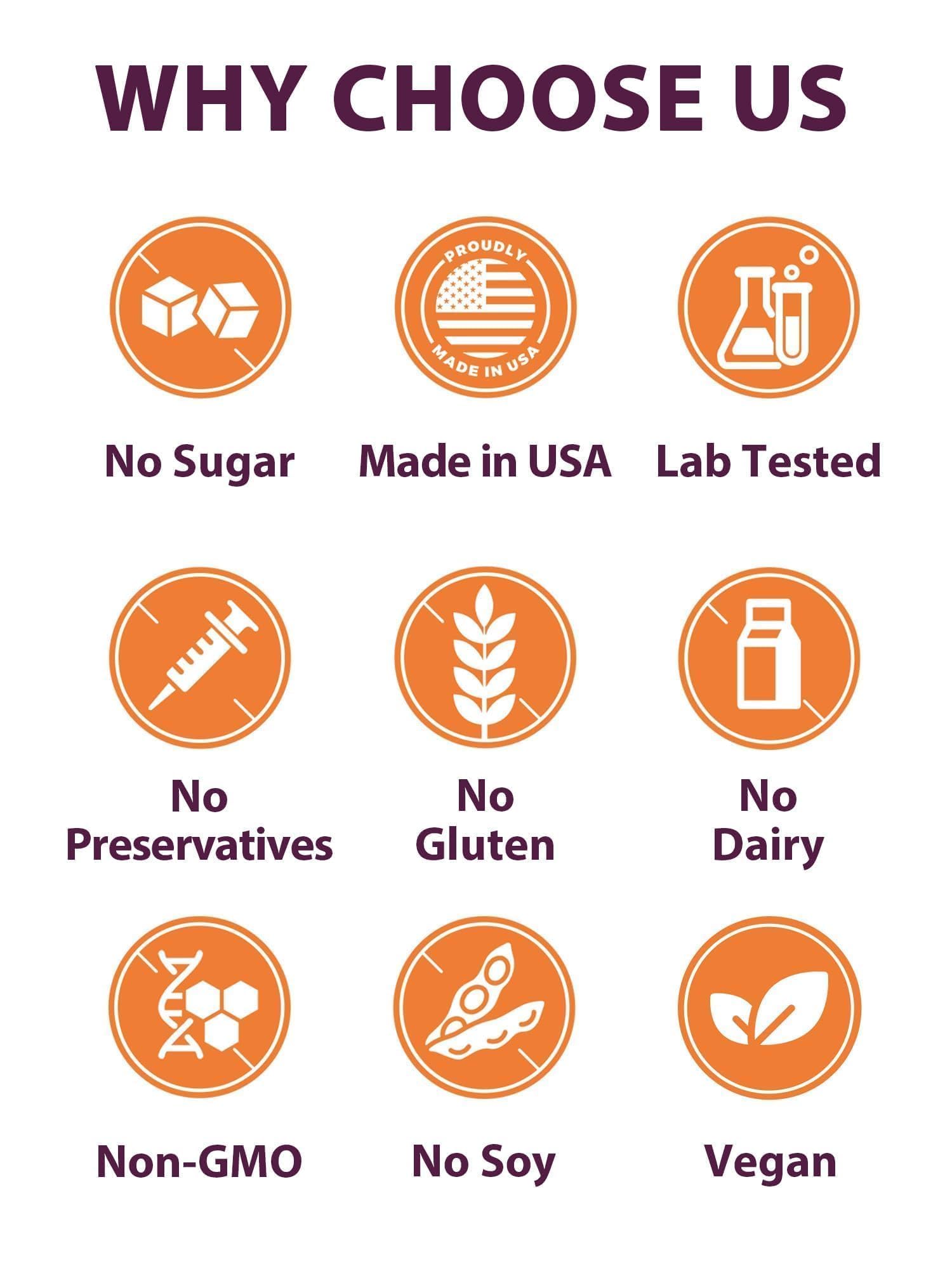 Vitacook etiqueta de ingredientes limpia, sin gluten ni conservantes