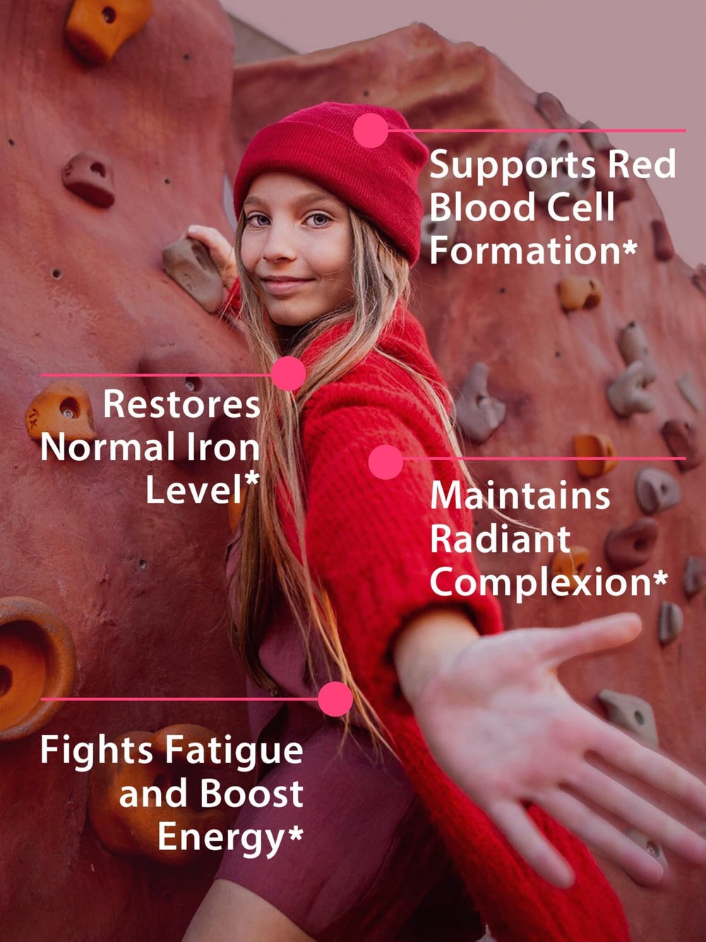 Vitacook Hierro con B6, B12 y Folato para producción de células rojas.