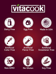 Vitacook hierro sin gluten, lácteos ni soja para dietas limpias