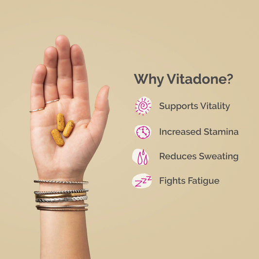 Vitadone tabletas detalle de textura para fácil ingestión