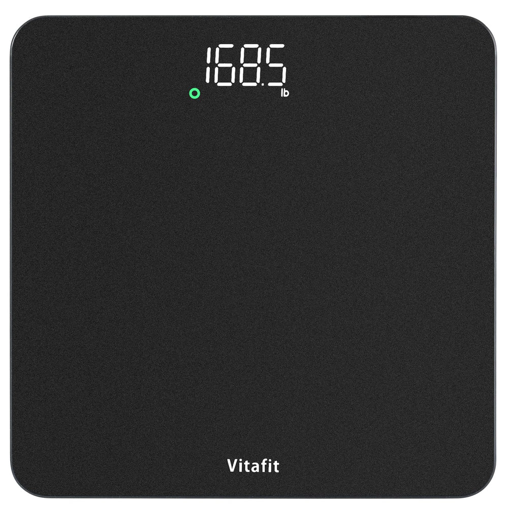 Vitafit vista frontal con pantalla LED clara y lectura rápida
