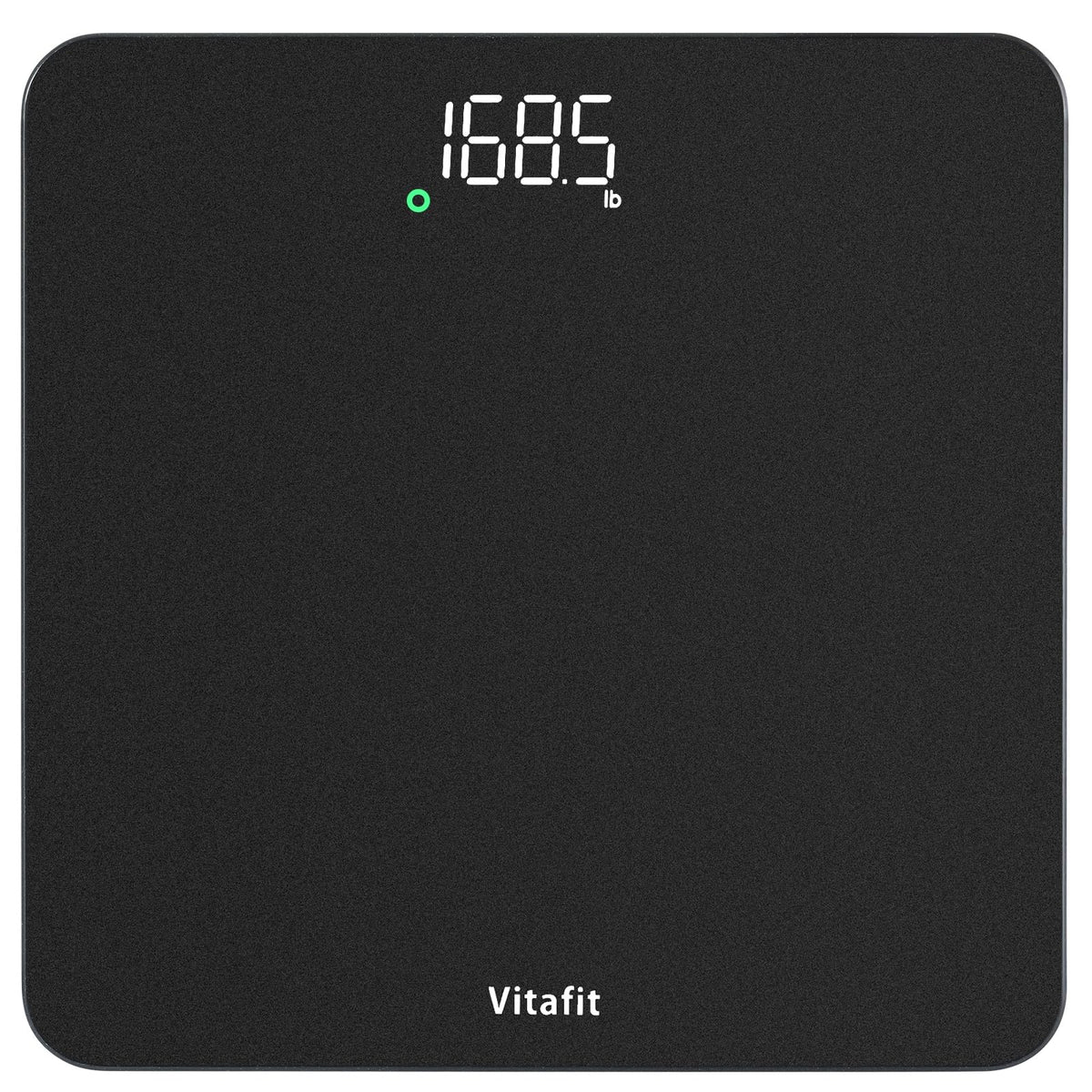 Vitafit vista frontal con pantalla LED clara y lectura rápida