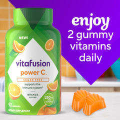 Vitafusion envase en cocina para uso diario y rutina conveniente