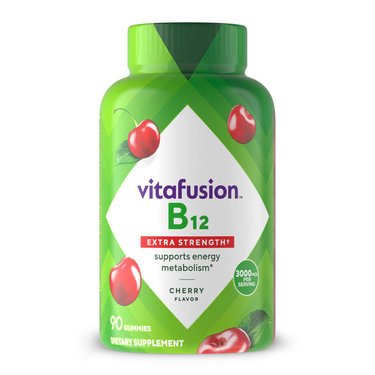 vitafusion frasco frontal mostrando etiqueta y beneficios visibles