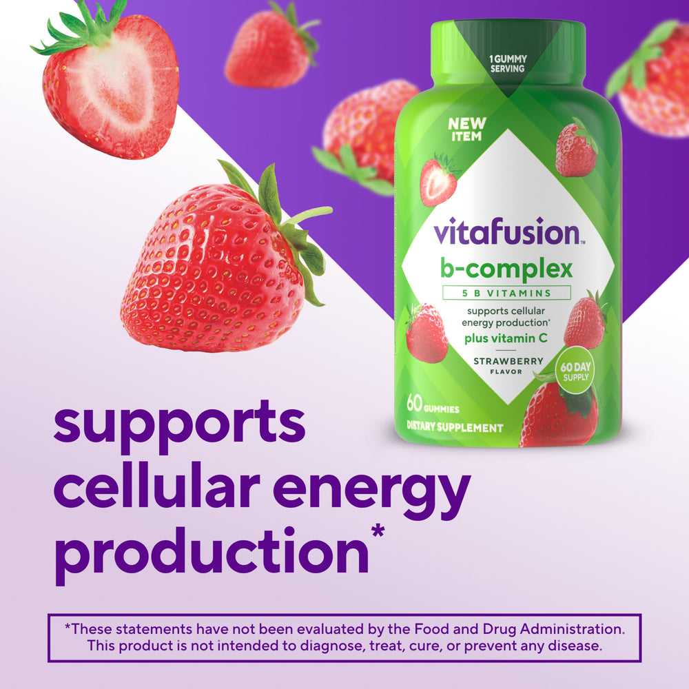 Vitafusion gomita en primer plano resaltando textura masticable agradable