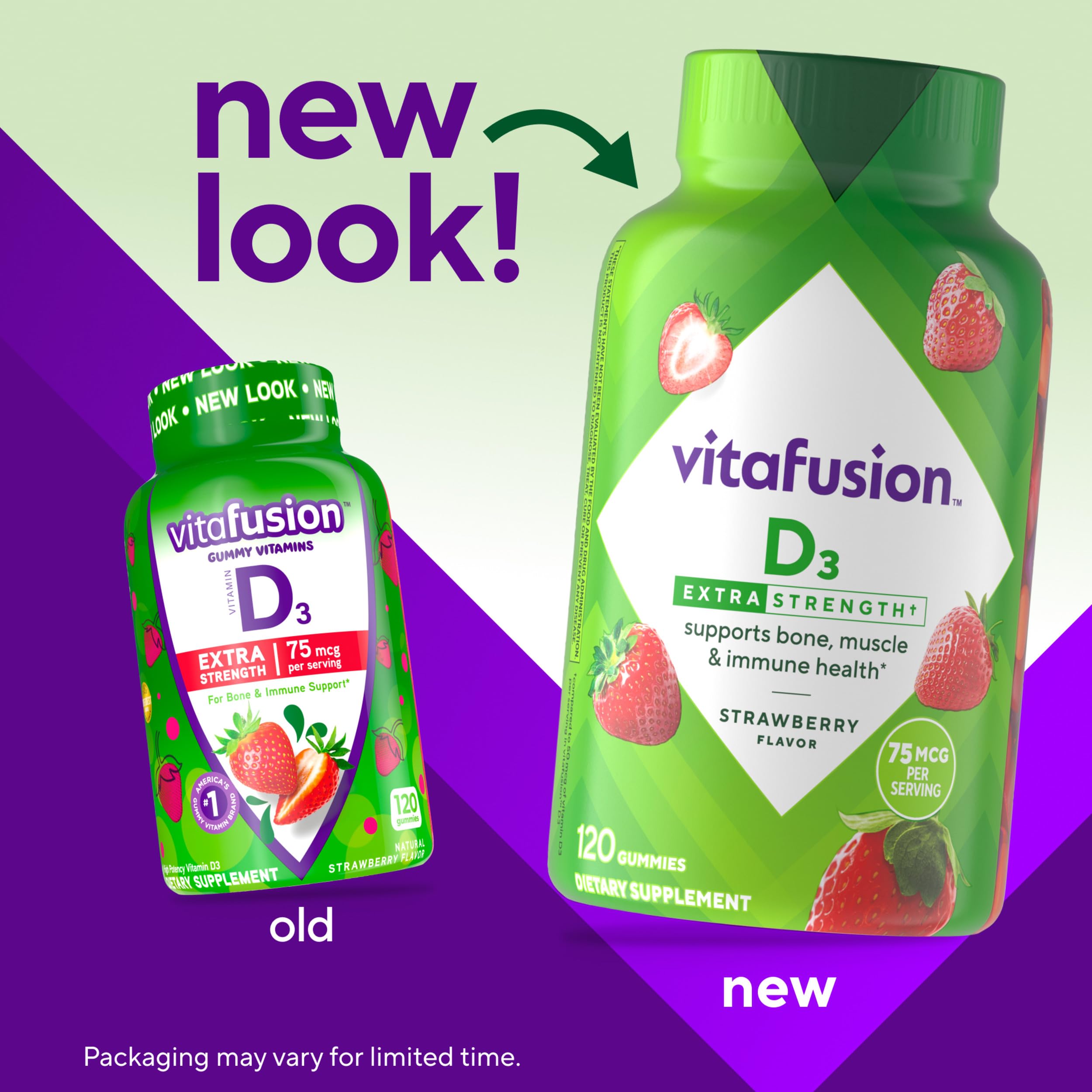vitafusion primer plano de gomita textura masticable y aspecto apetecible