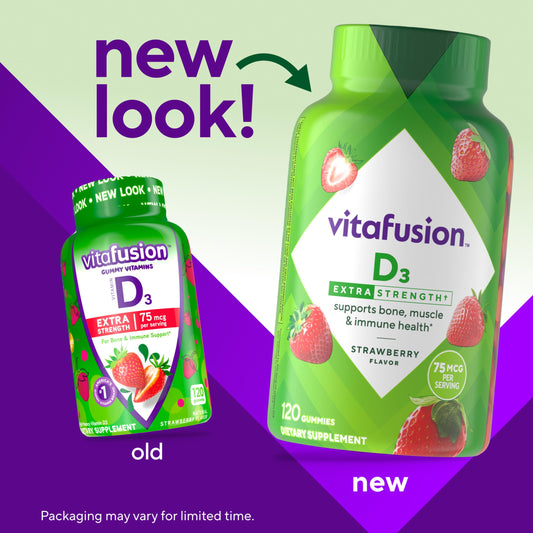 vitafusion primer plano de gomita textura masticable y aspecto apetecible