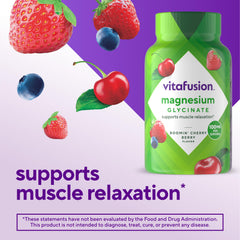vitafusion primer plano de textura masticable que sugiere buena absorción