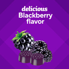 Vitafusion melatonin gummies soft chew texture in hand