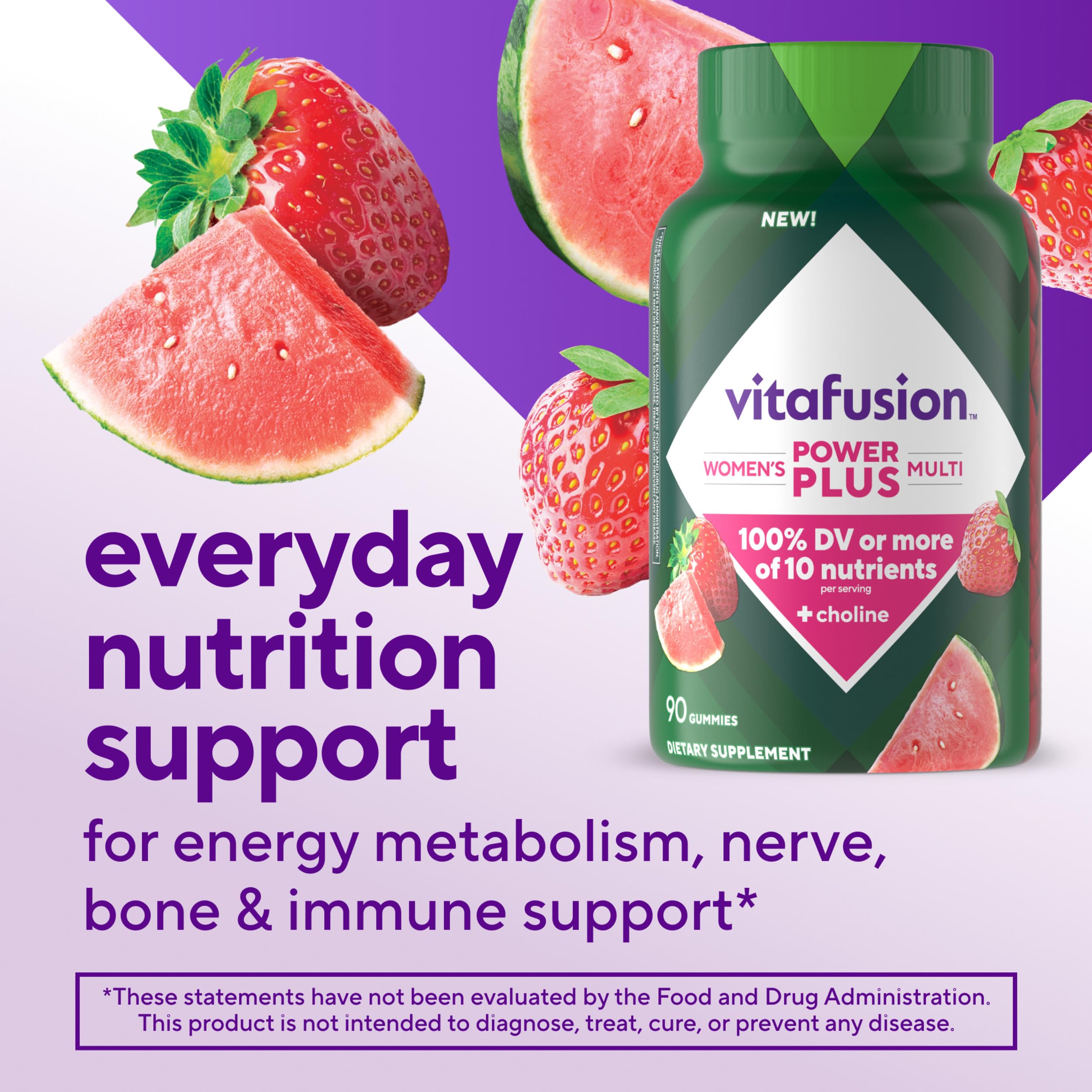 Vitafusion gomita en mano demostrando facilidad de consumo