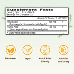 Vital Earth Minerals comparación con mano para mostrar escala real del envase