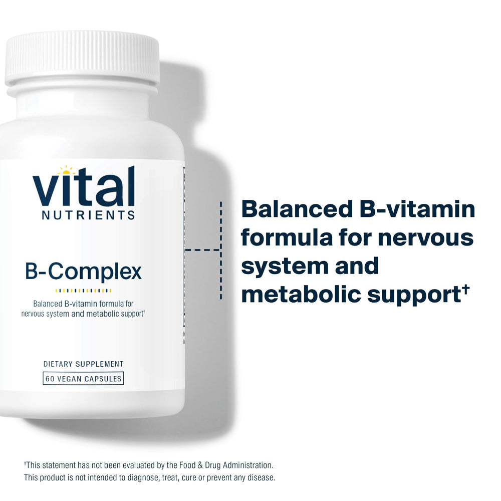 Vital Nutrients caja abierta con cápsulas para ver contenido disponible
