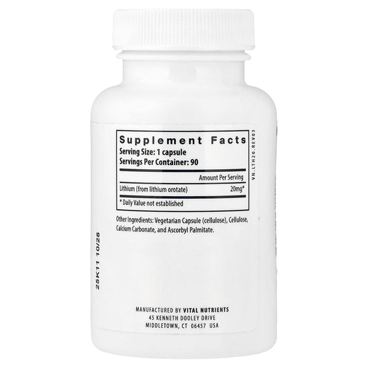 Vital Nutrients cápsula en primer plano que muestra textura y pureza