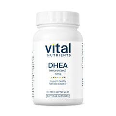 Vital Nutrients frasco frente mostrando 60 cápsulas y ventaja vegana