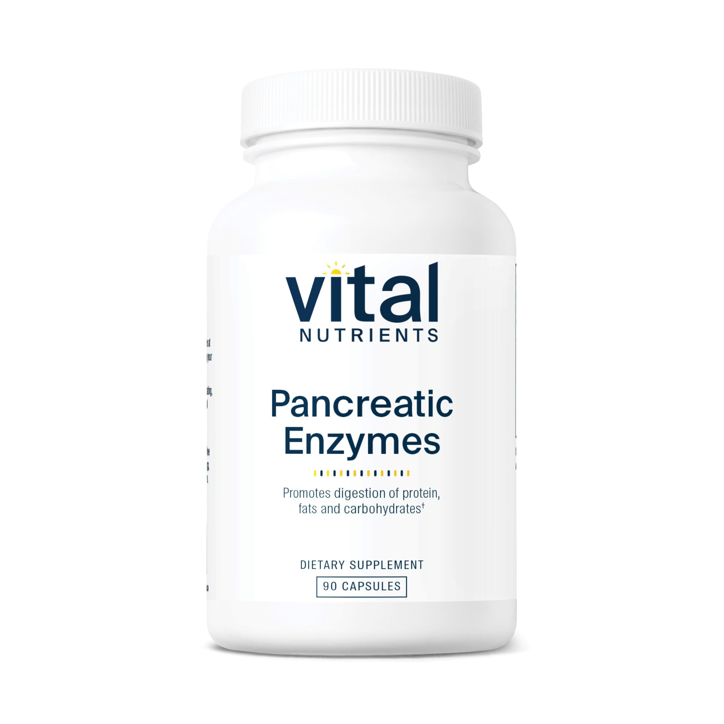 Vital Nutrients envase frontal mostrando 90 cápsulas y etiqueta clara