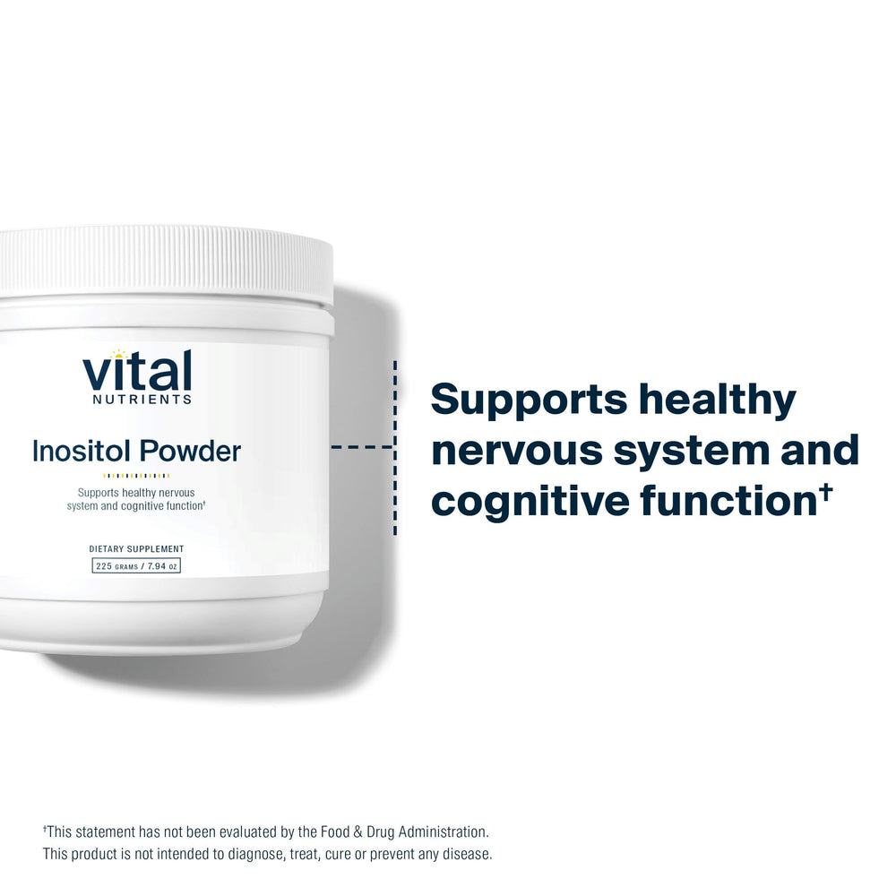 Vital Nutrients etiqueta con información clara y pruebas de pureza