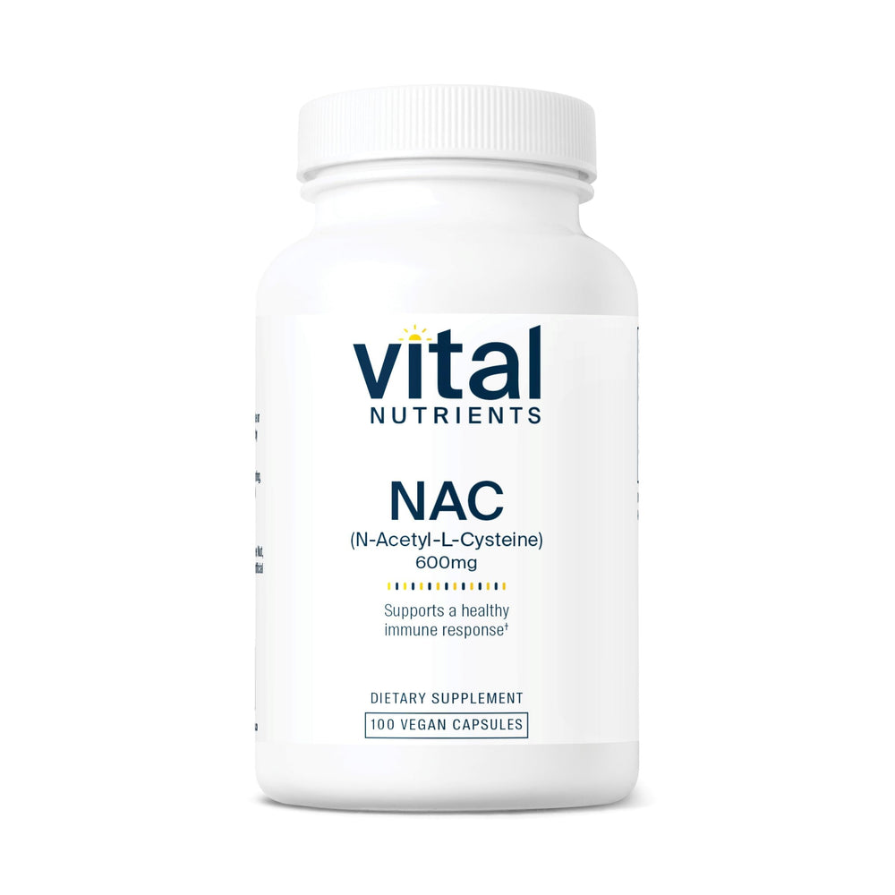 Vital Nutrients frasco frontal mostrando diseño y dosis clara