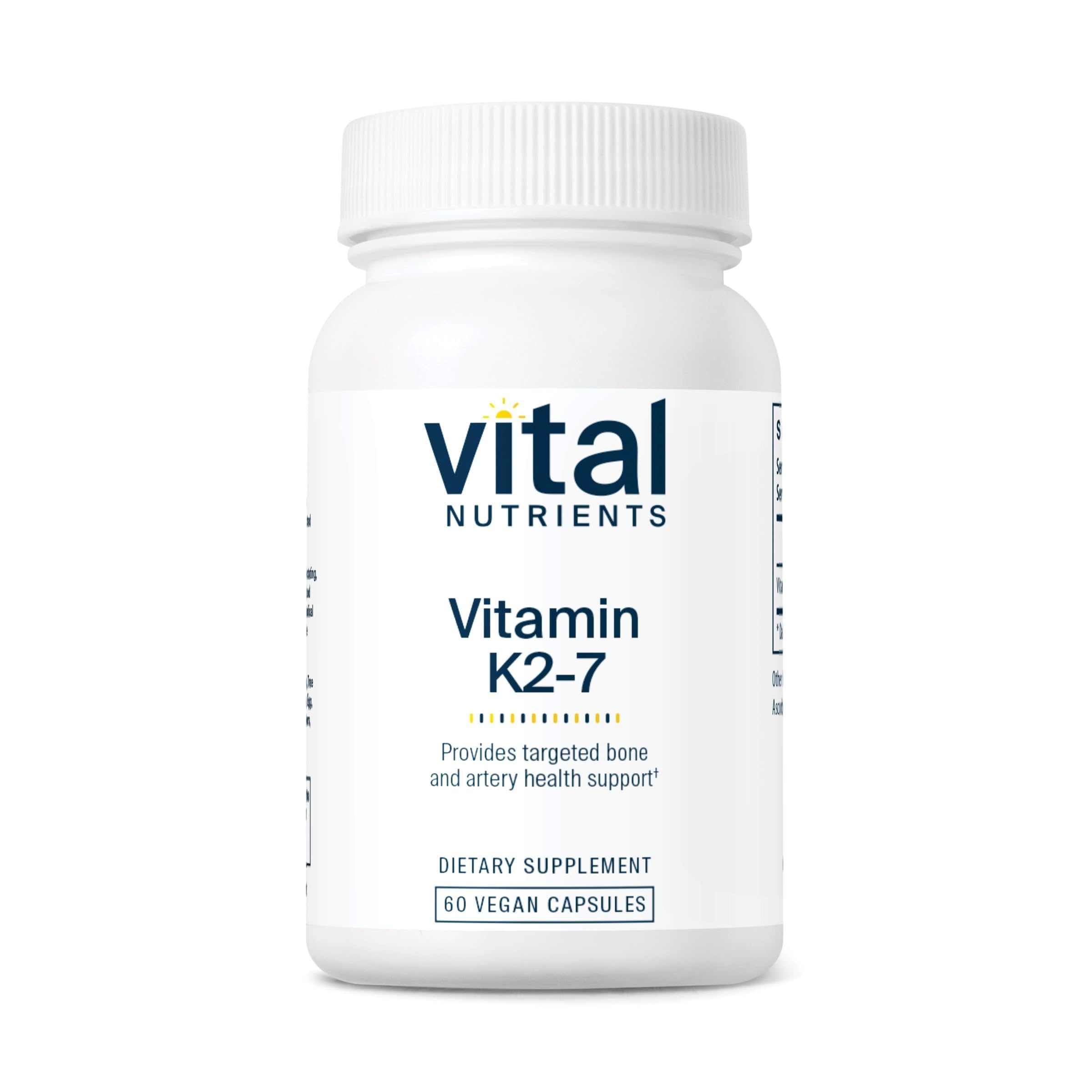 Vital Nutrients frente del envase que muestra etiqueta clara y beneficios