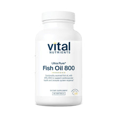 Vital Nutrients envase frontal mostrando nombre y cantidad, transmite confianza