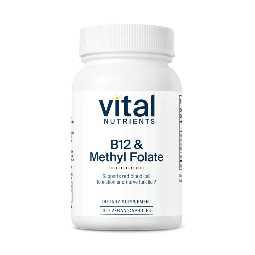Vital Nutrients frente del envase mostrando etiqueta y beneficios visibles