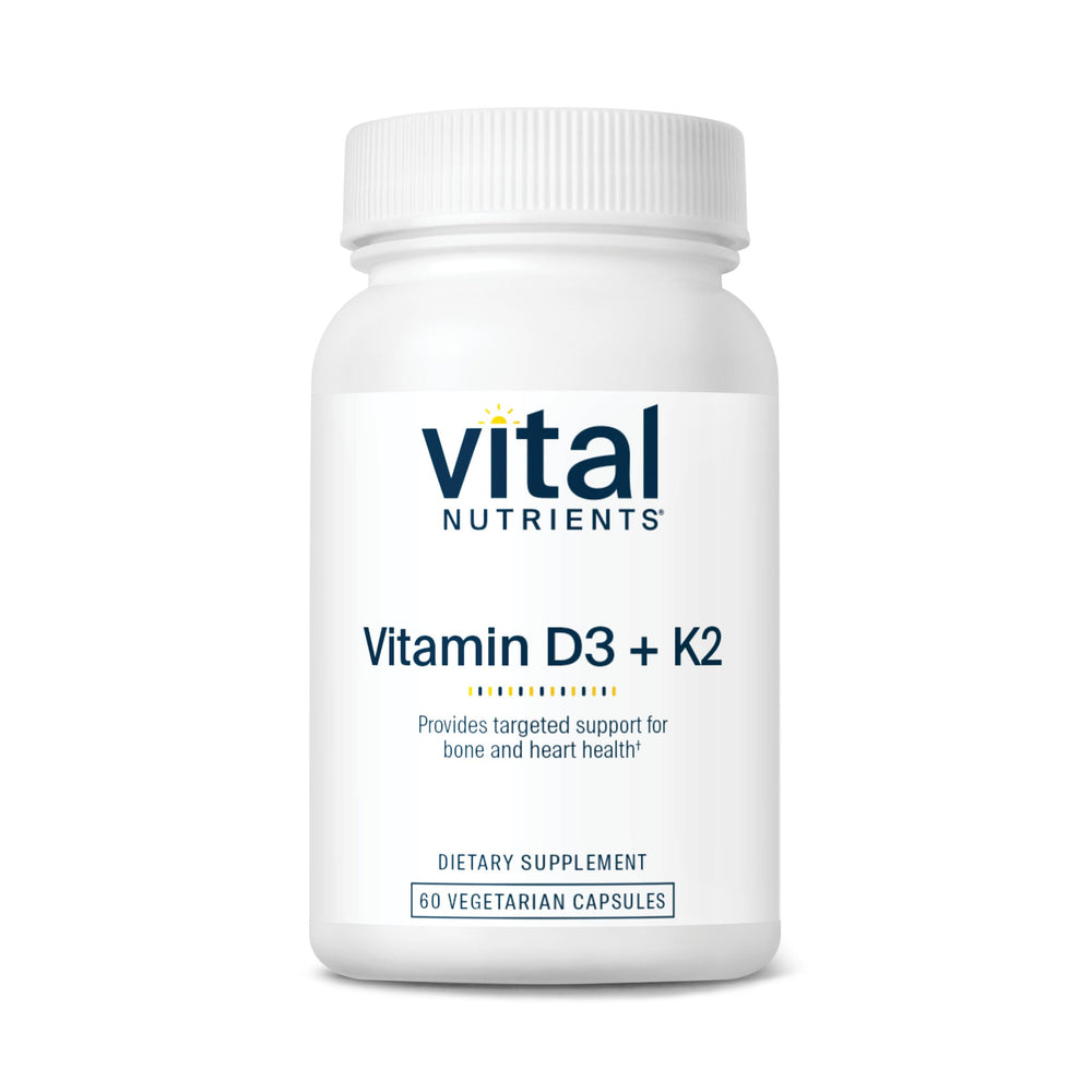 Vital Nutrients vista frontal del envase que transmite confianza y calidad