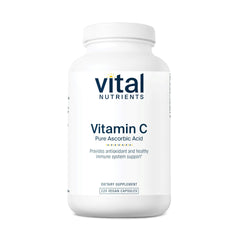 Vital Nutrients envase frontal mostrando 220 cápsulas y pureza