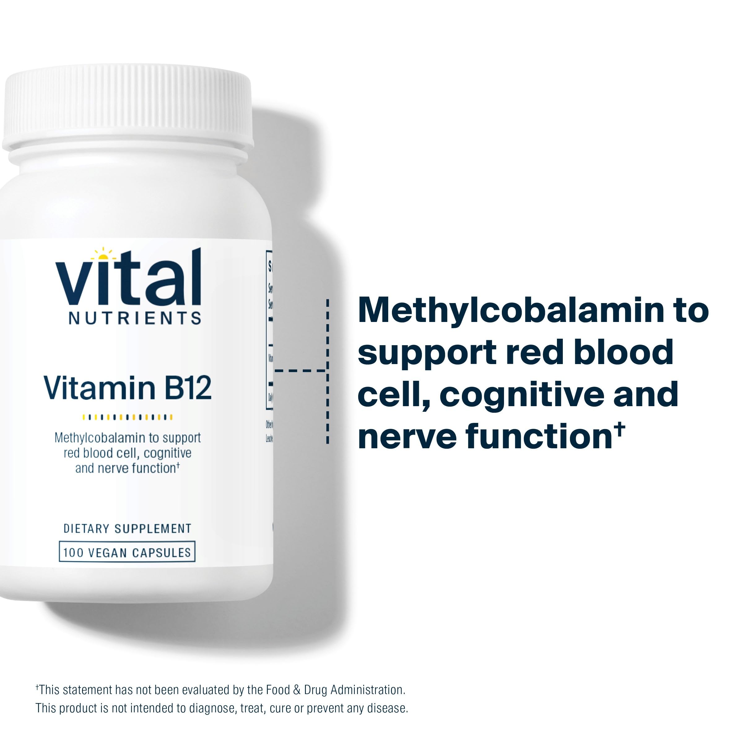 Vital Nutrients certificado de laboratorio que comunica pruebas de pureza