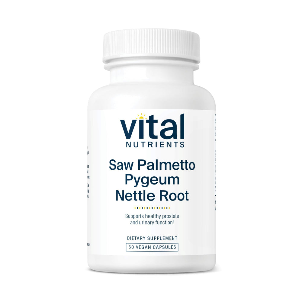 Vital Nutrients frasco frontal mostrando etiqueta clara y beneficios