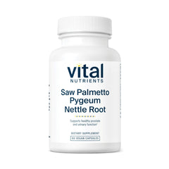 Vital Nutrients frasco frontal mostrando etiqueta clara y beneficios