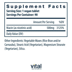 Vital Nutrients tableta en primer plano mostrando textura, fácil de tragar