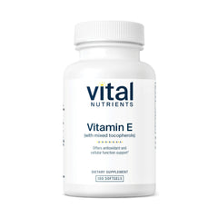 Vital Nutrients frente del empaque mostrando 100 softgels y beneficios