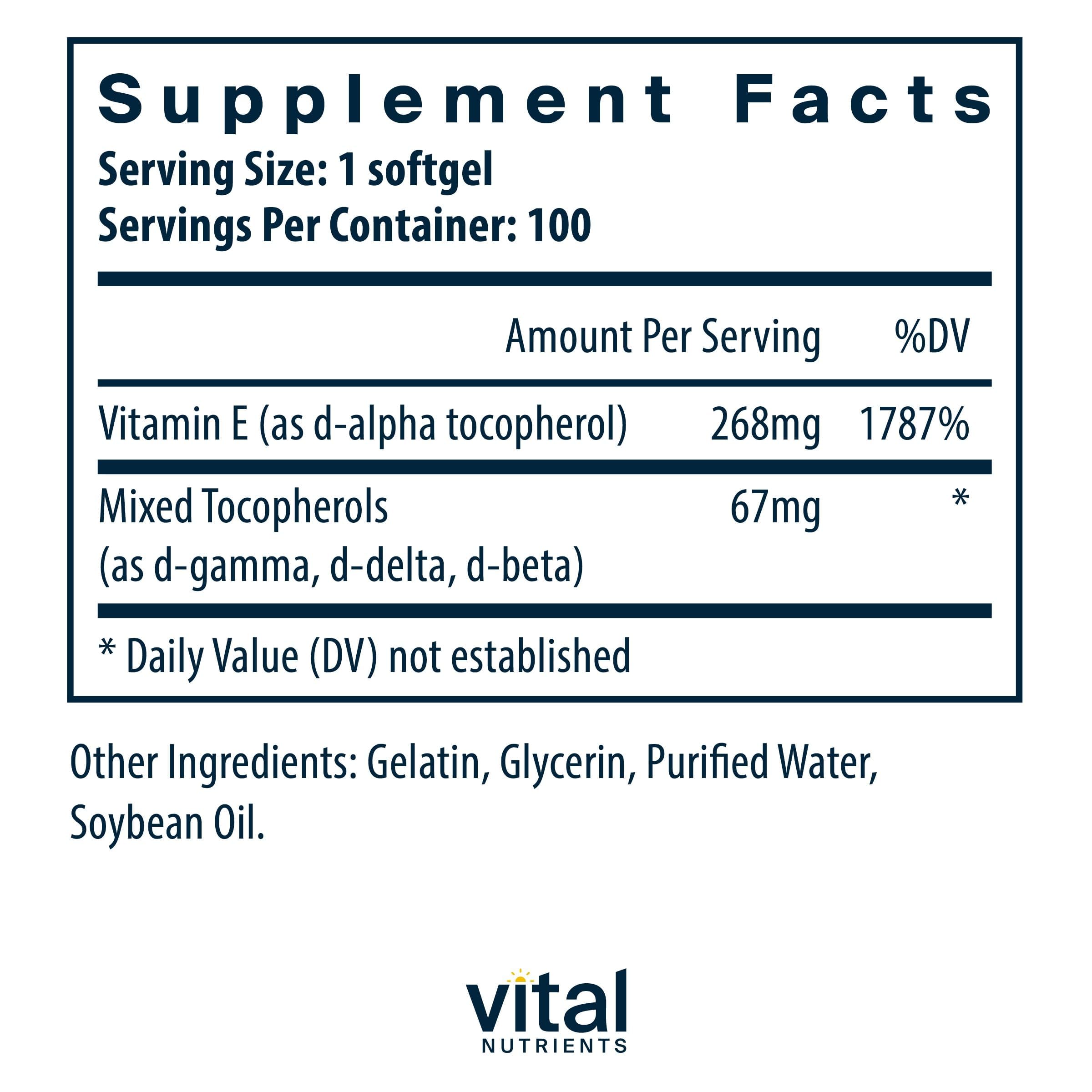 Vital Nutrients primer plano del softgel para ver textura y pureza