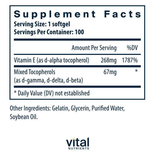 Vital Nutrients primer plano del softgel para ver textura y pureza