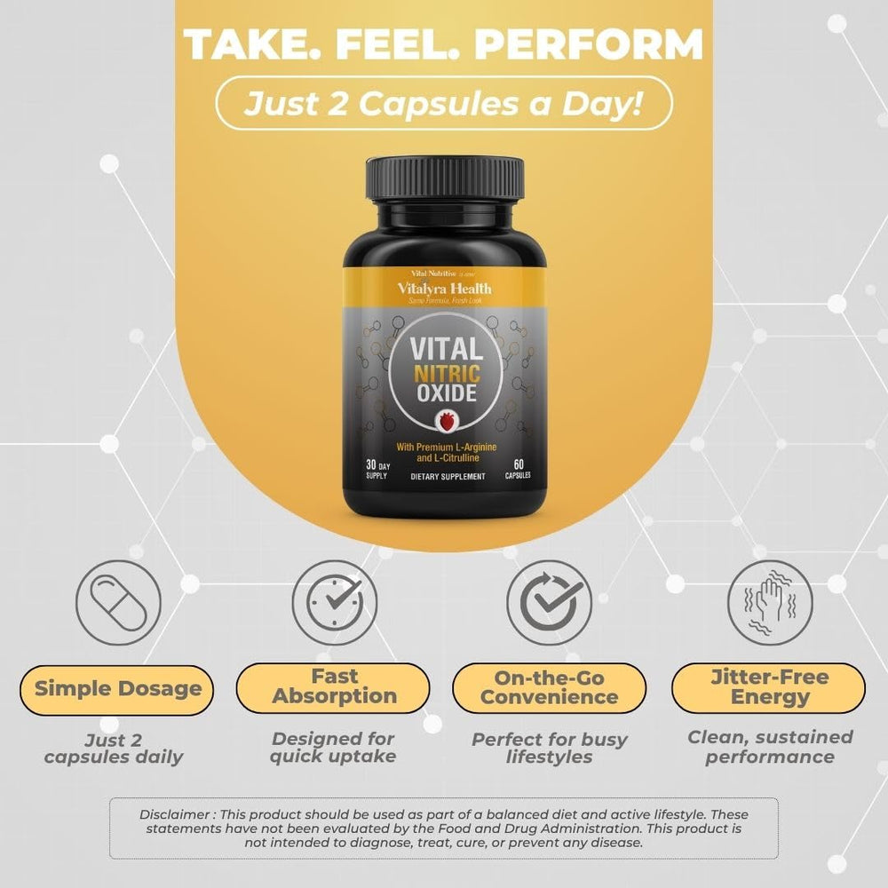 VITAL NUTRITIVE suplemento junto a pesas, apoya rendimiento deportivo