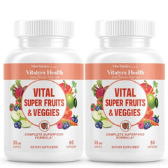 VITAL NUTRITIVE empaque frontal mostrando suplemento y beneficios claros